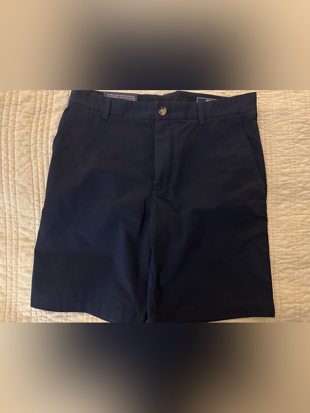 Vineyard Vines Men's Flat Front Shorts Navy
